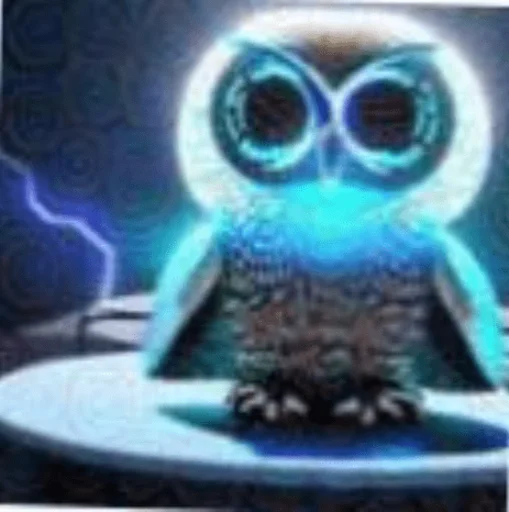 😡 Стикер «Dubstep Owl» для Telegram