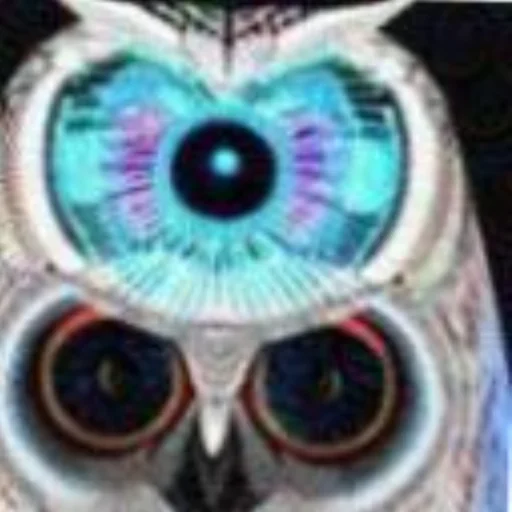 🧠 Стикер «Dubstep Owl» для Telegram