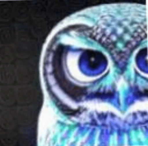 😒 Стикер «Dubstep Owl» для Telegram