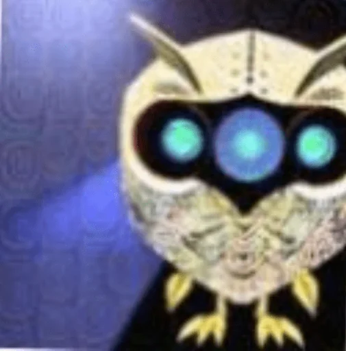 🤖 Стикер «Dubstep Owl» для Telegram
