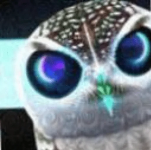 😕 Стикер «Dubstep Owl» для Telegram