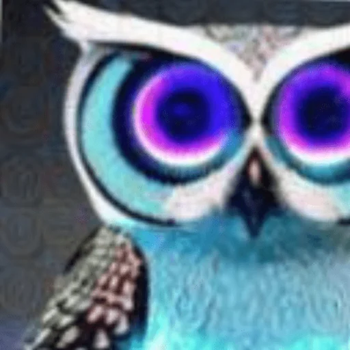 😮 Стикер «Dubstep Owl» для Telegram