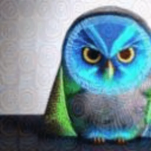 😡 Стикер «Dubstep Owl» для Telegram