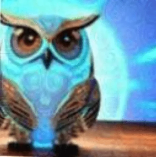🥸 Стикер «Dubstep Owl» для Telegram