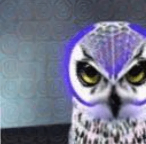 👽 Стикер «Dubstep Owl» для Telegram