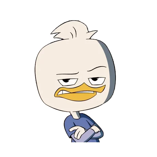 😠 Стикер «Утиные истории 👉» для Telegram