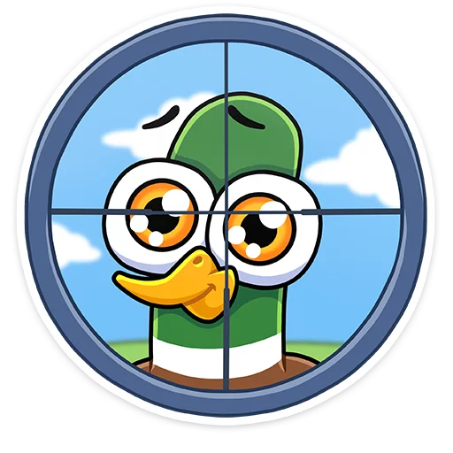 🔫 Стикер «Круче селезней только Селезень Утя&;» для Telegram