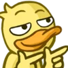 😏 Эмодзи «Duck 666 emoji» для Telegram