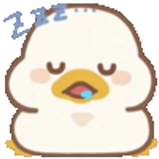 😴 Эмодзи «duck duck» для Telegram