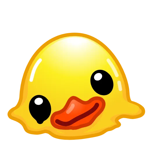 🫠 Стикер «Duck Emoji» для Telegram