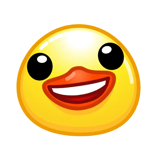 Стикерпак Duck Emoji для Telegram