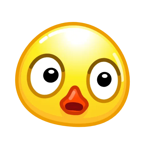 🙄 Стикер «Duck Emoji» для Telegram