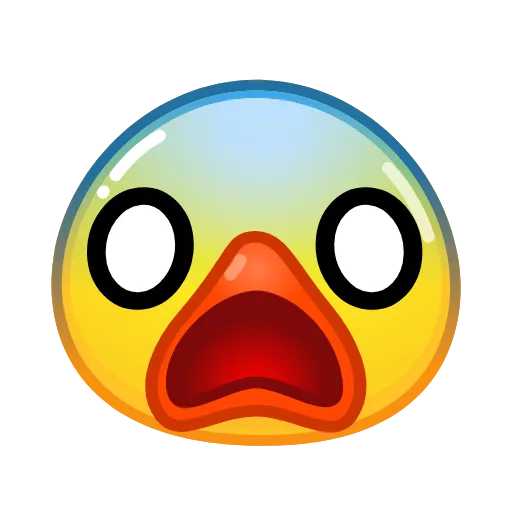 😱 Стикер «Duck Emoji» для Telegram