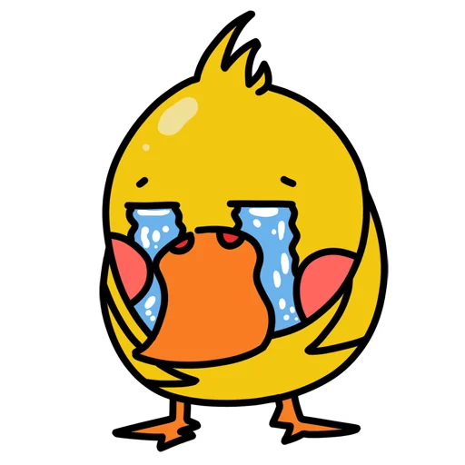 😭 Стикер «Duck from China» для Telegram