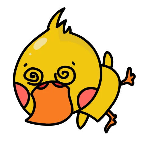 Стикерпак Duck from China для Telegram