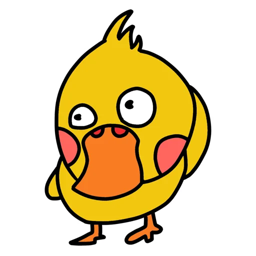 🧐 Стикер «Duck from China» для Telegram