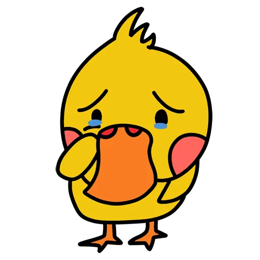 😞 Стикер «Duck from China» для Telegram