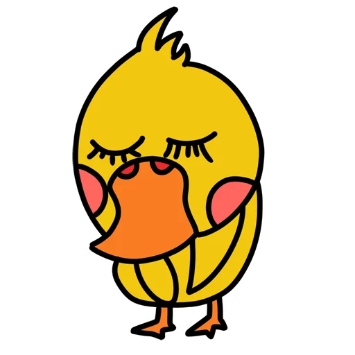 😔 Стикер «Duck from China» для Telegram