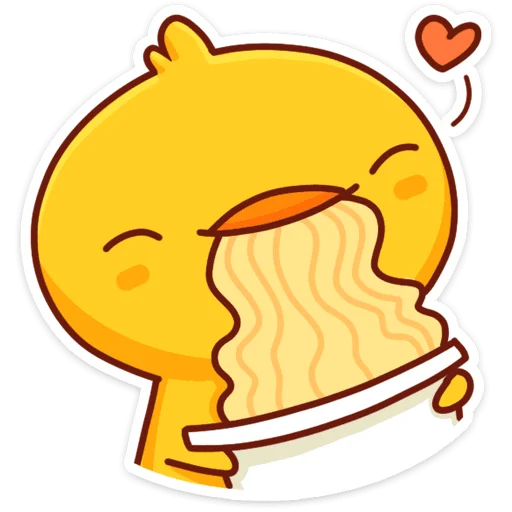 🍜 Стикер «Хвостик» для Telegram