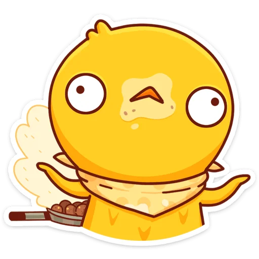😬 Стикер «Хвостик» для Telegram