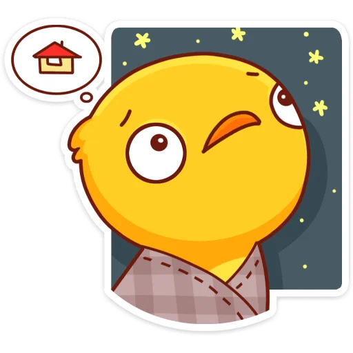 🌌 Стикер «Хвостик» для Telegram