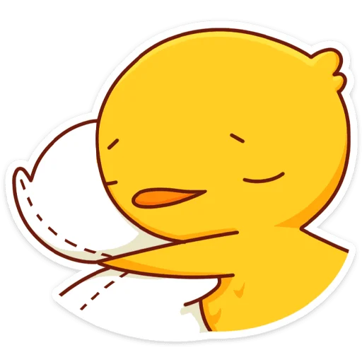 🤗 Стикер «Хвостик» для Telegram