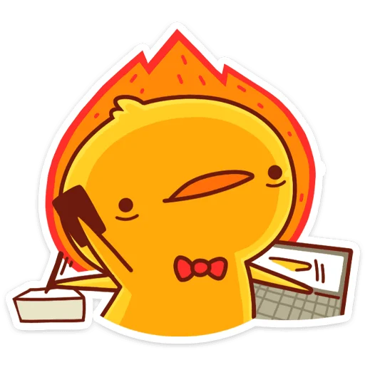 🥵 Стикер «Хвостик» для Telegram
