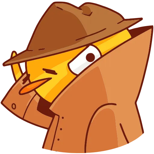 🕵️‍♂️ Эмодзи «Хвостик» для Telegram