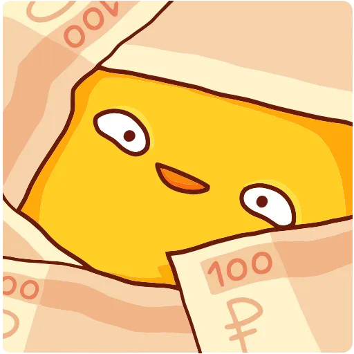 🤑 Эмодзи «Хвостик» для Telegram