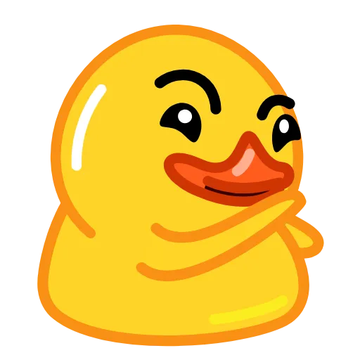 😡 Стикер «Crypto Duck» для Telegram