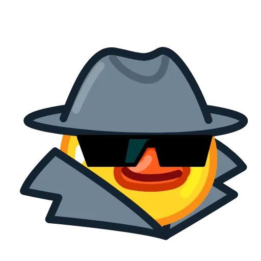 🥷 Стикер «Crypto Duck» для Telegram