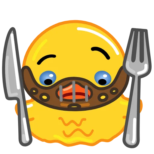 Стикер 44 Telegram Ducks