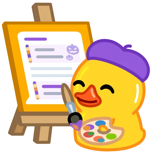 Стикер 15 Telegram Ducks