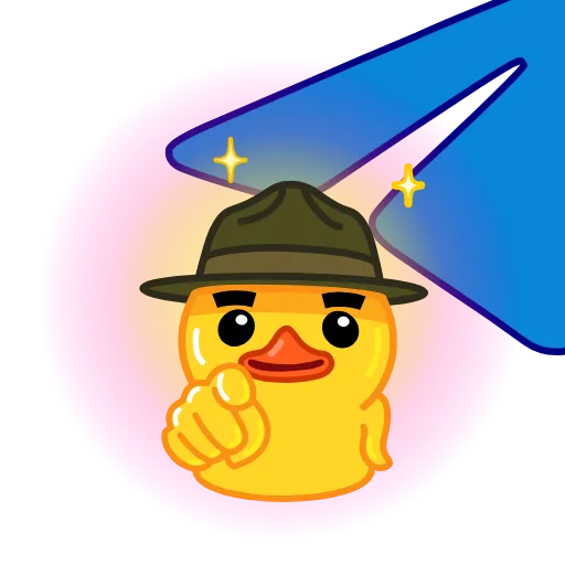 Стикер 29 Telegram Ducks