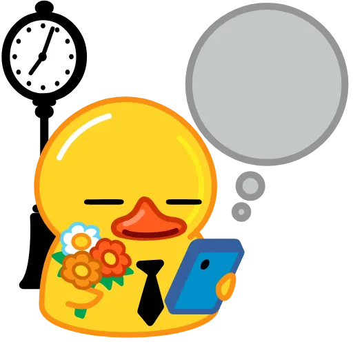 Стикер 51 Telegram Ducks