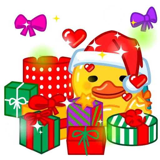Стикер 28 Telegram Ducks