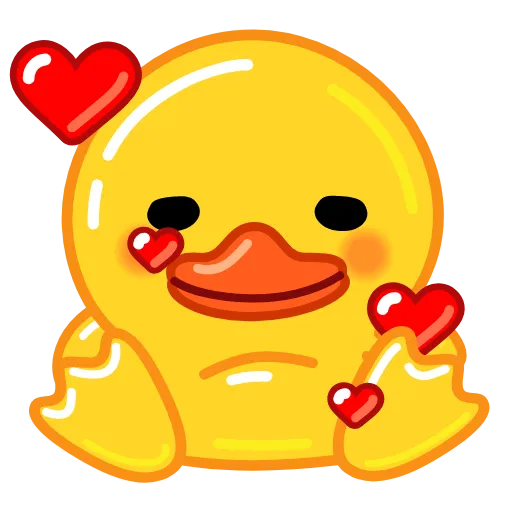 Стикер 21 Telegram Ducks