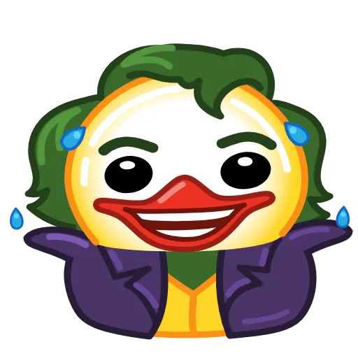 Стикер 38 Telegram Ducks