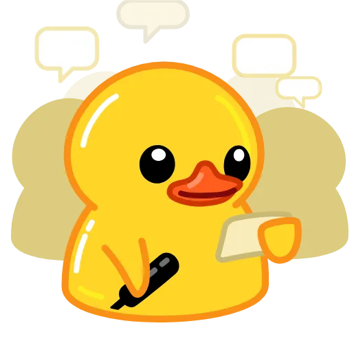 Стикер 10 Telegram Ducks