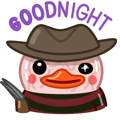 Стикер 37 Telegram Ducks