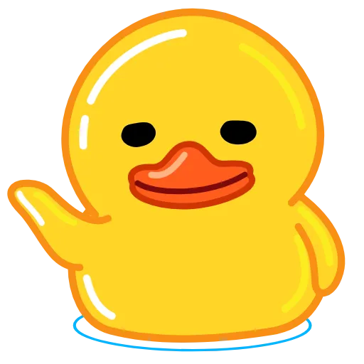 Стикер 23 Telegram Ducks