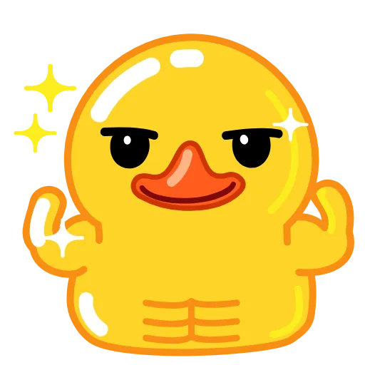Стикер 19 Telegram Ducks