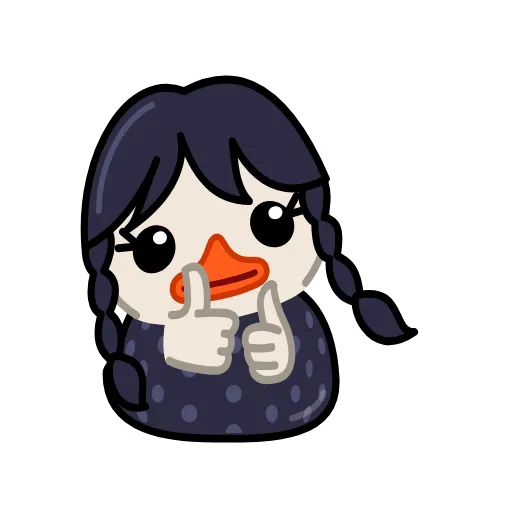 Стикер 30 Telegram Ducks