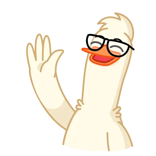 👋 Стикер «ducks game» для Telegram
