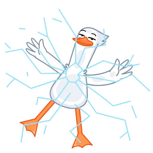Стикерпак ducks game для Telegram