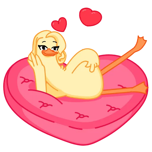 ❤️ Стикер «ducks game» для Telegram
