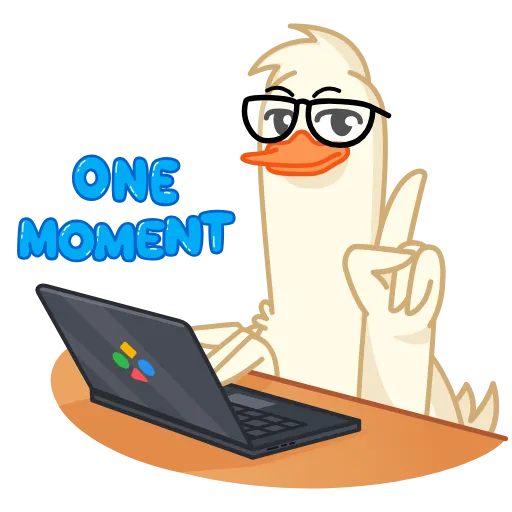 👨‍💻 Стикер «ducks game» для Telegram