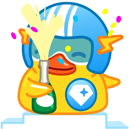 Стикерпак GRAM Ducks для Telegram