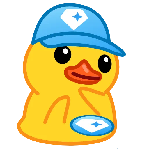 🤑 Эмодзи «GRAM Ducks» для Telegram