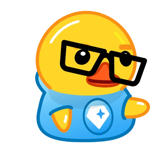 🤓 Эмодзи «GRAM Ducks» для Telegram